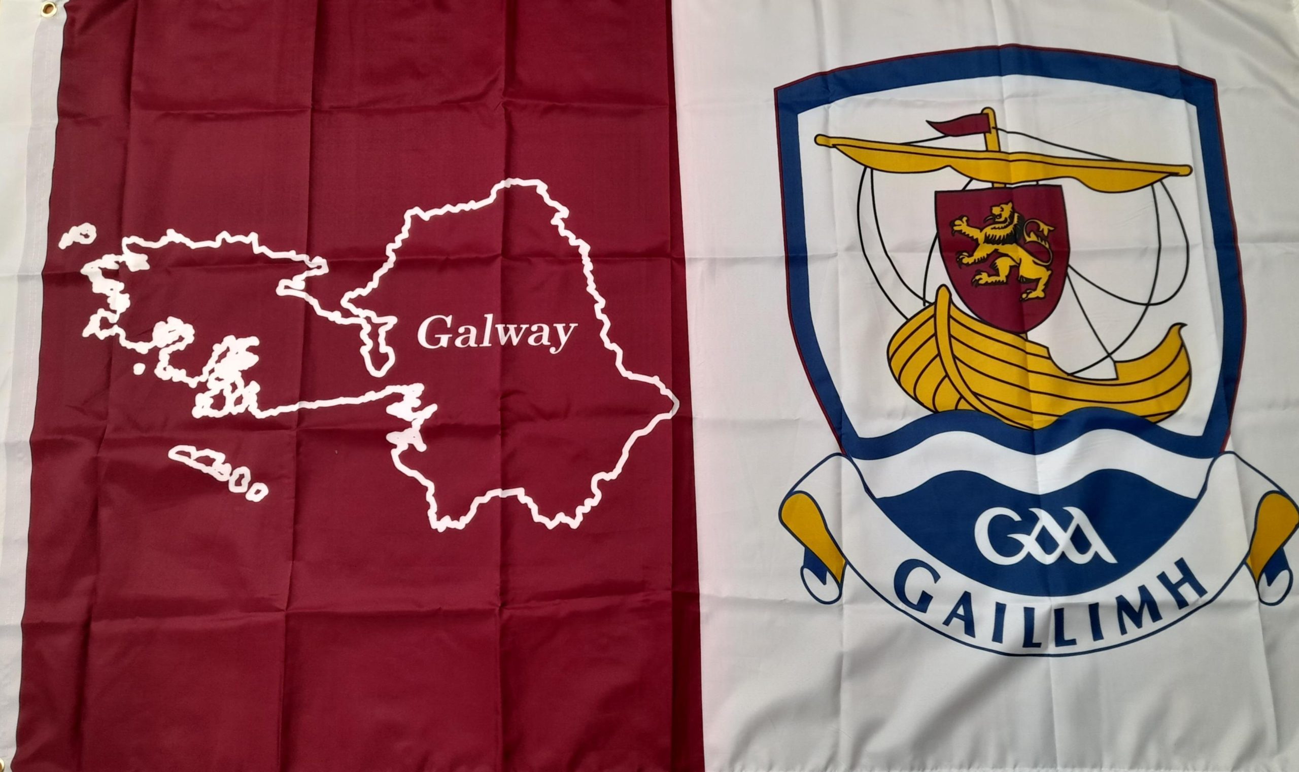 Galway Official GAA Flag Buy Now McEvoys Newry